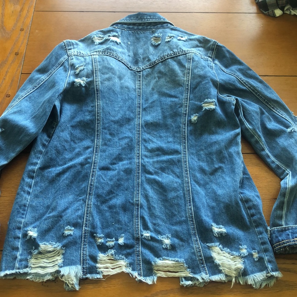 Denim shirt - jacket - Picture 2 of 5